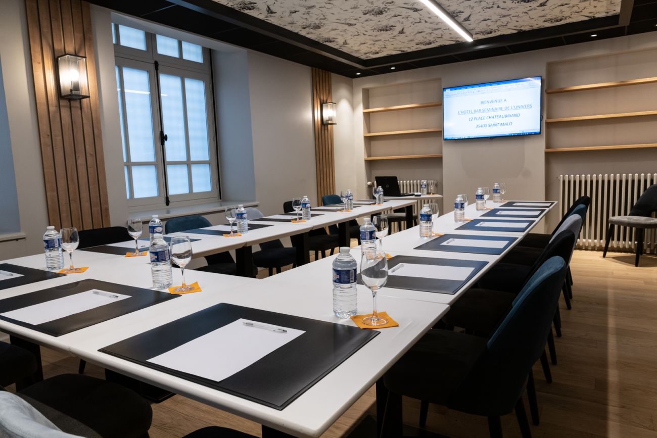 salle de séminaire à l'Hotel l'Univers